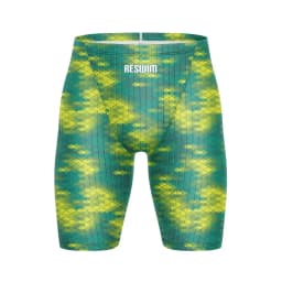 Summer Men's Pro Swim Jammer Athletic Practice Knee-Length Swimsuit Short New Swimming Trunks Beach Tights Shorts Surf Pants