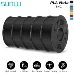 SUNLU 5KG 3D Filament High Speed PLA/PLA META/APLA/PLA MATTE 1.75mm 5Roll 1KG 3D Printer Filament for 3D Printer