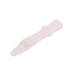 Watch strap accessories compatible for Swatch 17mm19mm colorful silicone rubber waterproof wristband bracelet for men and women