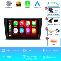 Android 16 Car Radio For Volkswagen VW Golf 6 MK6 GTI 2008-2016 Wireless Carplay Auto Radio Car Multimedia 4G DSP 2 Din