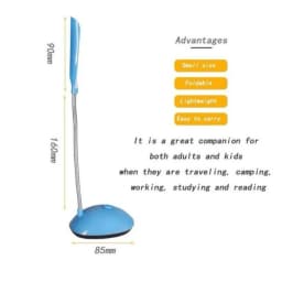 LED Desk Lamp Eye Protection Lamp Table AAA Battery Reading Book Lights Reading Lamp Desk Lights Morden Lamp to Read a Book