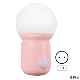Bedside Lamp Night Light EU US Plug LED Night Light AC220V Bedroom Lamp Gift for Children Cute Night Lamp for Corridor WC