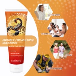 Joint Skin Care Cream with Scorpion Oil & Bee Venom – Extra Strong Moisturizer for Joint Stiffness.