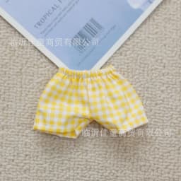 Labubu Doll Clothing Versatile Pants 17cm Plush Doll Clothing Accessories Labubu I II Idol Doll Sitting Party Accessories