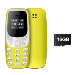 SERVO BM10 Super Mini Mobile Phone Dual SIM Standby Call Recording Magic Voice Bluetooth Dial 2G Small Backup Feature Cellphones