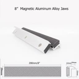 Vise Magnetic Protective Cover 4-8'' Jaws Protect Cover Aluminium Alloy Rubber Hand Tools Bench Vise Protector Accessories