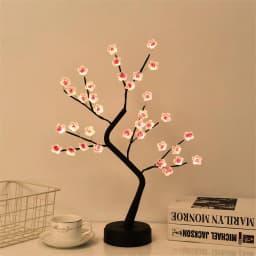 Tabletop Tree Lights bright Tree Lamp DIY Decorative LED Night Light for Gift Party Holiday Gift Winter Home Decor