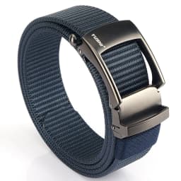 TUSHI Nylon Automatic Buckle Belt Outdoor Tooling Jeans Solid Color Canvas Waistband High Quality Casual Tactical Belt for Men