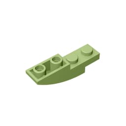 Gobricks GDS-731 BRICK 1X4X1 INV. BOW compatible with lego 13547 children's DIY Educational Building Blocks Technical