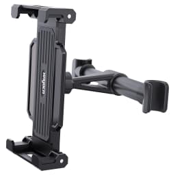 Universal Car Back Seat Tablet Holder for Headrest, Adjustable 4-13 Inch Mount Stand, Stable for Kids Entertainment Long Trips