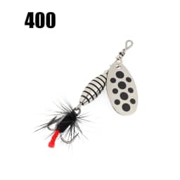 W.P.E Fishing Lure Rotating Sequins Spoon Spinner Bait Brass High Carbon Steel Hook 3.7g 5.3g 8.2g 10.5g Wobblers Bass Pesca