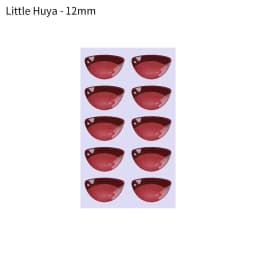 10 pcs Multi styles Cute Cartoon Mouth Stickers Anime Figurine Doll Face Organ Paster Decals DIY Glass Mouth Chips Paper