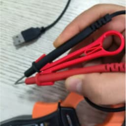 Ergonomic Meter Probes Clip Multimeter Probe Test Holder Clamping Tool Electrical Testing Power Supplies One Hand Repairing Tool