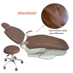 4Pcs/Set Dental Chair Cover PU Leather Unit Elastic Waterproof Protective Case Chair Seat Cover Dentist Equipment Dentistry Lab