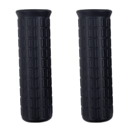 2pcs Wheelbarrow Rubber Handles Round Tubes Replacement Handles Anti Slip Rubber Sleeve ﻿Black Cart Grips Handlebar
