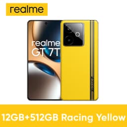 Realme Gt 7t 5g Smartphone New Mediatek 8400-Max, 7000 Mah Titan Battery, 120W Ultra-Fast Charging and 6.8-Inch 120Hz Display. Global Version