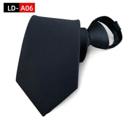Zipper Ties For Men Pre-tied Neck Tie 8cm Top Quality Red Black Navy Blue Pre-tied Neckties Classic Man Zipper Gravatas Wedding