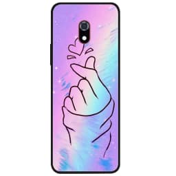 For Xiaomi mi Qin F22 Pro Case Soft Black Silicone Bumper Butterfly Painted Phone Cover for Qin F22 Pro Cases QinF22 Pro Fundas