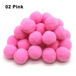 Mini Fluffy Soft Pom Poms 8/10/15/20/25/30mm Pompoms Ball Handmade Kids Toys Wedding Christmas Decor DIY Sewing Craft Supplies