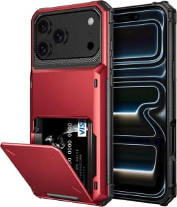 Case For iPhone 18 Pro Max 17 16 Pro Max 15 14 13 12 Heavy Duty Wallet Hidden Flip Slot Protective Hard Back Covers Coque Fundas