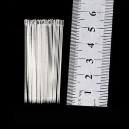 50pcs Thin Metal Beading Needles for Beads Threading String Tambour/Jewelry Bracelet Necklace Making Pins Cord Tools Pins DIY