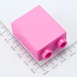 12PCS/LOT High Bricks 1x2 DIY Classic Education Big Building Blocks Compatible Large Brick Creates Plastic Toys For Children