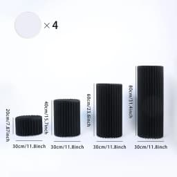 Foldable Paper Columns Display PedestalStand Cylinder Pedestal Stand Cardboard Flower Stand Dessert Table Wedding Birthday Party