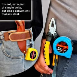 2026 Unisex 1 Pair Adjustable Buckleless Belt Elastic Men Waist Belts With Metal Hook Invisible Closure For Outdoor Work Gear