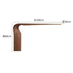 Simple Art Console Table Creative Entrance Furniture Console High-grade Special-shaped Solid Wood Wall Nordic Decorative Table E