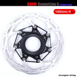 SRAM CenterLine Disc Brake Rotor Center Lock 200mm 180mm 160mm 140mm Center Line Discs Rotors Without Lockring