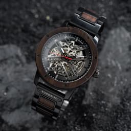Automatic Mechanical Watch BOBO BIRD New Top Business Men Wooden Wristwatch Unique Custom Engraved Watches Christmas Gift Box