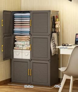 Aesthetic Display Wordrobe Partitions Dressing Rooms Space Saving Storage Waredrobe Organizer Women Vestidores Home Furniture