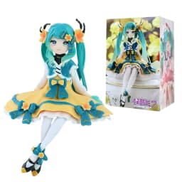 Hatsune Miku Anime Figure - Kawaii Flower Fairy Cartoon PVC Action Figurine Model Doll for Kids Birthday Gift