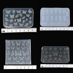 3D Art Mold with Variety of Patterns Template Carving Sticker Stencil Tools Moulds for Nail Enthusiasts and Salons R3MC