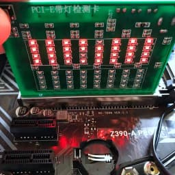 Check card PCI-E 16X 8X PCI Express Slot Tester Card for Motherboard Detect the