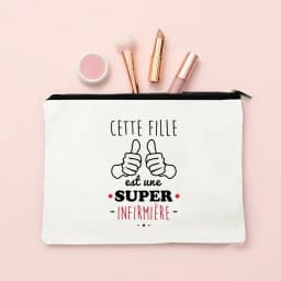 I Am A Top Nurse Print Makeup Bag Travel Neceser Toiletry Organizer Pouch Female Canvas Zipper Cosmetic Bags Best Gift for Nurse
