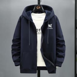Men's Plus Size Hoodies Jacket Winter Fleece Warm Hooded Sweatshirt Big Size 12XL Coat Man Casual Loose Hoodie 10XL 9XL