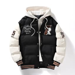 2026 Winter New High Quality Cotton-padded Jacket Men's Women's Large Street Clothing Cotton-padded Jacket Men's Coat Clothing