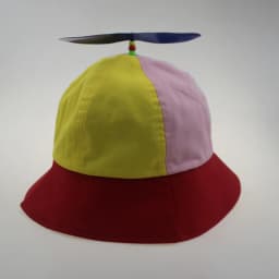 New Custom Logo Parent Child Cotton Helicopter Propeller Bucket Cap Outdoor Unisex Color Matching Sun Protection Fisherman Hat