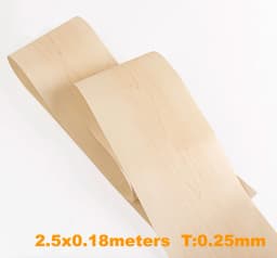0.2-0.25mm Natural Thin Wood Veneer Roll White Oak Black Walnut Ebony Furniture Decorative Surface Board Panel Veener