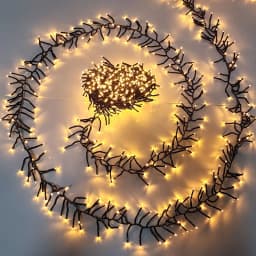 1000/1500 LED Firecracker String Light Outdoor LED Cluster Garland Fairy Lights 8 Modes Waterproof For Christmas Wedding Decor