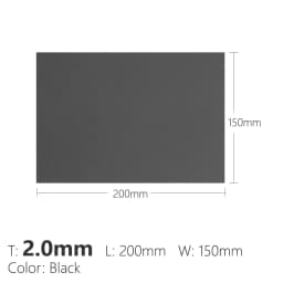 2.0MM Thick Black Khaki Army Green Kydex Great for DIY Sheath Holster Thermoplastic Forming Sheet