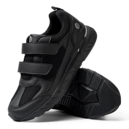 FitVille Wide Walking Shoes Hook Loop Orthopedic Man Casual Sneakers for Swollen Feet Neuropathy Comfort Sport Shoes for Men