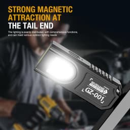 USB Rechargeable Torch With Pen Clip Powerful Mini Outdoor Working Lantern With Magnetic Portable Keychain LED COB Flashlight
