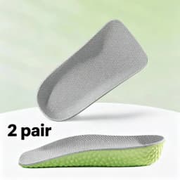 Memory Foam Height Increase Insoles for Men Women Shoes Flat Feet Arch Support Orthopedic Insoles Sneakers Heel Lift Shoe Pads