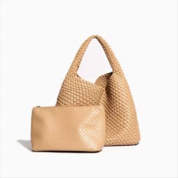 Chic Large Capacity Weave Tote Bag Soft Leather Intrecciato Handbag Shoulder Bags for Women's Fashion Work Travel Daily Outings