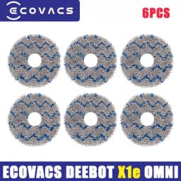 Ecovacs Deebot X1e Omni TURBO Vacuum Cleaner Robot Filter Side Brush Cleaning Cloth Spare Parts Dust Box Accessories
