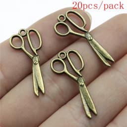 Bulk Charms For Jewelry Making Kit Pendant Diy Jewelry Accessories Scissors Charms