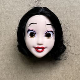 1/6 Vintage Doll Heads Princess For 30cm Solid Male Soldier Sculpt Female Children Playing Birthday Gifts
