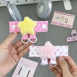 INS Star Hanging Buckle Display Buckle Bag Strap Extension Buckle Pain Bag Buckle Doll Decor Accessories Backpack Bag Buckle